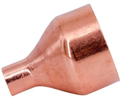 50 54 67 76 89 108 133 159mm to 19 25 28 32-133mm Reducer Copper End Feed Solder Pipe Fitting Coupler Air Conditioner(133mm to 89mm)