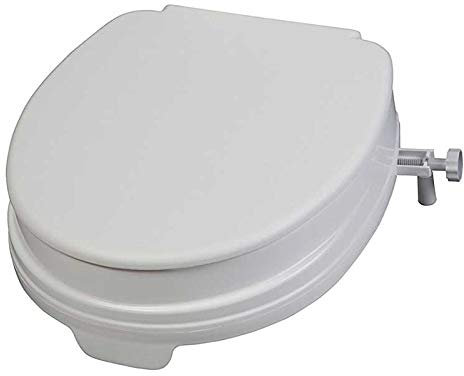 Elevador Inodoro Suave con Tapa Altura Media