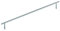 Begrenzungsreling 504 mm für Schränke mit 60 cm Korpusbreite DA-Reling Tablarreling Schrankreling Gewürzhalter von SO-TECH®