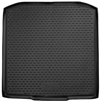 Element Passgenaue Premium Kofferraummatte Laderaumwanne passend für Skoda Octavia, Mk3 III (A7), 2013-2024, 1 TLG, Schwarz