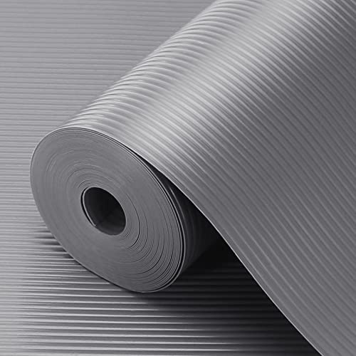 Origuuds Tapis Fond de Tiroir Non-Adhésif, Tapis Frigo en EVA Antiderapant, Plastique Tapis Refrigerateur Placard Etagere Protection, pour Meuble, sous Evier Cuisine (Gris/60cmx600cm)