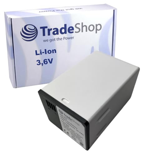 Trade-Shop Li-Ion Akku 3,6V / 14000mAh kompatibel mit Arlo Netgear Überwachungskamera Sicherheitskamera ersetzt A-7a, A-14, A7a, A14
