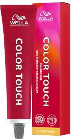 Wella Professionals Color Touch Rich Naturals – Ammoniakfreie, vegane Intensivtönung mit Metal Purifier – für tiefe,natürliche Nuancen bis zu 28 Haarwäschen - 7/97 Mittelblond Cendre-Braun - 60 ml
