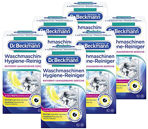 Dr. Beckmann washing machine hygiene cleaner with activated carbon (6x 250 g)