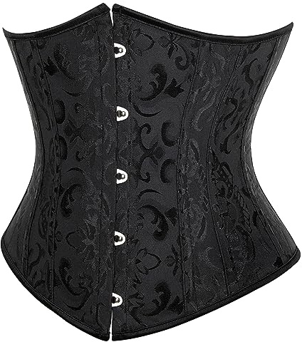 Danna Sottoseno Corsetto Waist Trainer Corpetto Bustino Body Shaper Modellante Rinforzato con Stecche