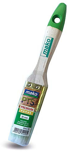 mako Lasur-Flachpinsel | Premium-Qualität 30mm x 15mm