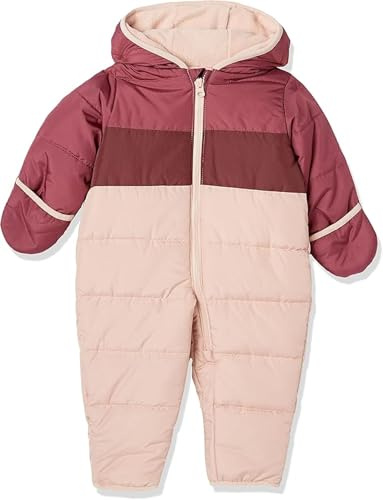 Simple Joys By Carter's Baby One-Piece Snowsuit Bunting Prambag, Pink, 3-6 Months