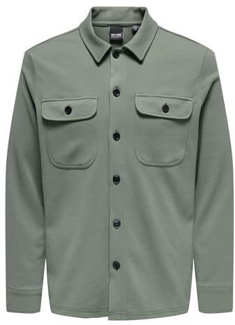 ONLY & SONS ONSNEWKODYL Noos - Sudadera con Capucha, Castor Gray., S