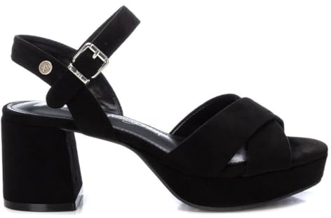 XTI Sandalias 142359 Negro -Altura tacón 7cm-