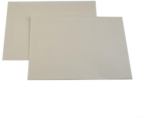 CWOQOCW A4 21 x 29 cm alta temperatura 3 mm fibra ceramica guarnizione carta fai da te ignifugo foglio isolante per stufe a pellet, stufe a legna, forni, caldaie (A 2 pezzi)