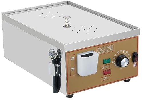 JJENXYYDS Cuiseur Vapeur Électrique Dim Sum,Cuiseur Vapeur À Température Réglable De 30 À 110 ℃ avec Port De Remplissage d'eau, Alarme D'ébullition À Sec pour Boulettes De Petits Pains,Two-Hole