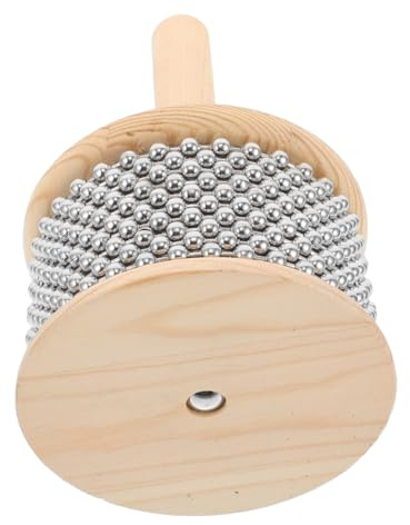 TOYANDONA Percussioni Strumento Cabasa Manuale Strumento Musicale per Ragazza Adulti Strumenti Musicali per Insegnamento Scuola e Pratica Personale
