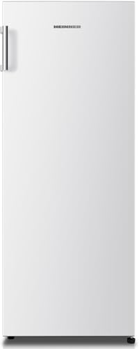 HEINNER HFF‑HS165E++ – No‑Frost freistehender Gefrierschrank mit 165 L, Energieeffizienzklasse E, 5 Gefrierfächern, mechanischer Temperaturregelung, Weiß – 5‑Jahres‑Garantie