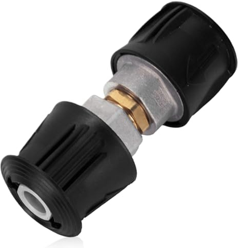 Adattatore rapido per Kärcher – Doppio lato M22 AG 14 mm Quick Fitting per serie K K2 K3 K4 K5 K6 K7, pistola e idropulitrice
