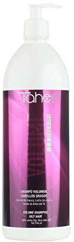 Tahe Botanic Volume Shampoo für fettiges Haar, verleiht Fülle, Glanz und Feuchtigkeit (1000 ml)