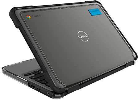 Gumdrop SlimTech Case for Dell Chromebook 3120/3110/3100 (Clamshell) Black