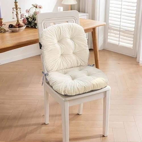 Cuscino per sedia da giardino, con schienale alto, 42 x 85 cm, comodo cuscino per sedia da giardino, imbottitura e cuscini per sedia a sdraio con schienale alto, resistente alle intemperie, per sedie