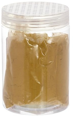 QUARKZMAN Polvo De Óxido De Hierro Pigmento Para Concreto Malla 800 3.5oz (100g) Pigmento Para Lechada De Óxido De Hierro Para Pintura De Baldosas Pastel Cemento Concreto Amarillo Mostaza