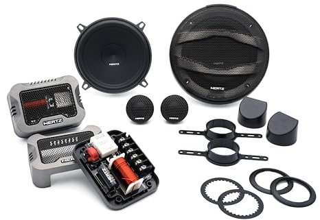 Hertz MPK 130.3 13cm 2-Way Component Speakers, 100W, 4 Ohm, 60Hz - 22,5kHz ~ Mille Series ~