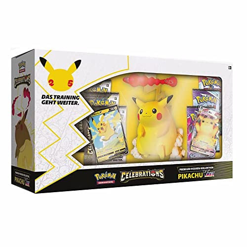 Pokémon 25th Anniversary Celebrations VMAX Premium-Figuren-Kollektion (deutsch) (Sammelkartenspiel)