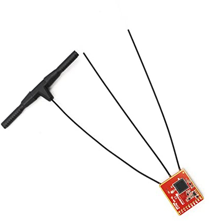 FrSky Tandem TD MX Dual-Band 2.4GHz/900MHz RC Receiver – Triple Antenna, 4 PWM Channels, SBUS/S.Port/FBUS, OTA Update, Long Range Low Latency for FPV Drone & RC Model