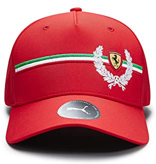 PUMA Scuderia Ferrari - Italienische Kappe - Rot - Unisex - Größe: Einheitsgröße
