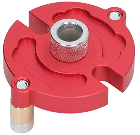 Guía de Broca de Centrado, Plantilla de Espiga Autocentrante Guía de Broca de Mano Localizador de Perforadora Guía de Broca de Espiga de Posicionamiento Preciso, Accesorios de