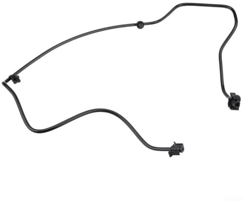 Lecreatekit 21 For Ford For Mondeo Water Hose Return Pipe, High Reliability, Black Plastic Material