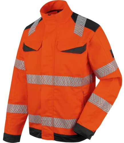 WÜRTH MODYF Warnschutz Bundjacke FLUO EN 20471 orange anthrazit - Größe M