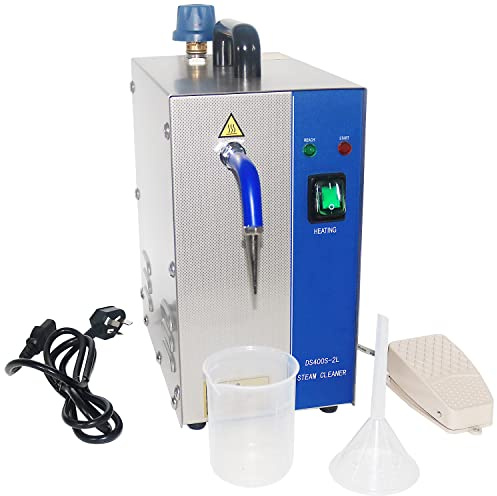 2023 Jewelry Cleaner Machine, Professional Jewelry Steam Cleaner Machine 1300W 2L, Stainless Steel Jewelry Cleaning Equipment for Silver & Gold