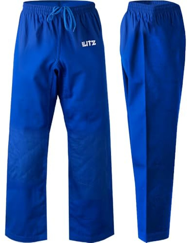 Blitz Student Judo Trousers - Blue - 5/180cm