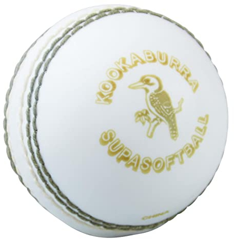 Kookaburra Supercoach Super Softa Ball, White,
