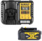 DeWalt DCB182 18V 4.0Ah Battery + DCB1104 18V Li-Ion Multi Voltage Charger