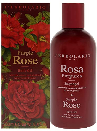 L'Erbolario Rosa Purpurea Bath/Shower Gel 250ml