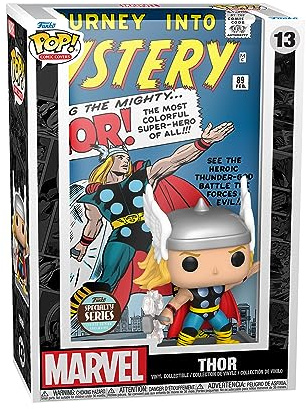 Funko Pop! Comic Cover: Marvel - Classic Thor - Figura de Vinilo Coleccionable - Idea de Regalo- Mercancia Oficial - Juguetes para Niños y Adultos - Movies Fans - Muñeco para Coleccionistas
