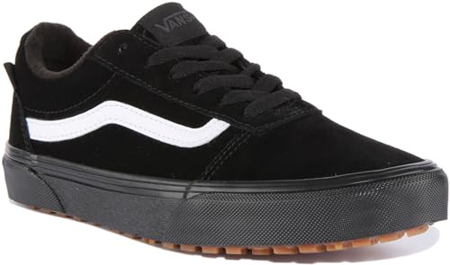 Vans Unisex Kinder Ward Vansguard Sneaker, Suede Black Black, 38 EU