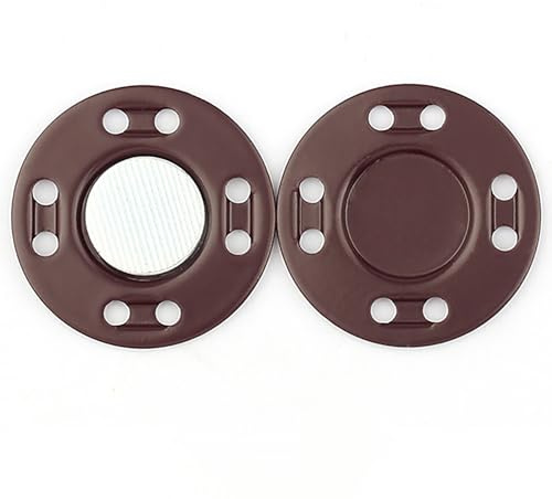 5 st/set magnetknappar sömnadsmaterial magnetiskt metallspänne 5 par osynliga tryckknappar för kläder kappa handgjord gör-det-själv-tillbehör