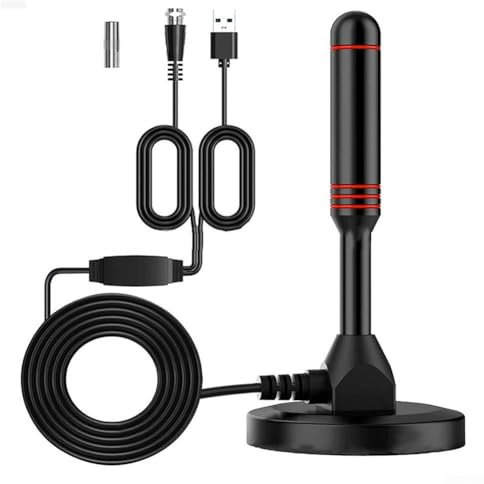 Compact Design HD TV Antenna with For Quick DVB T2 Response, Perfect for Home or Travel Use