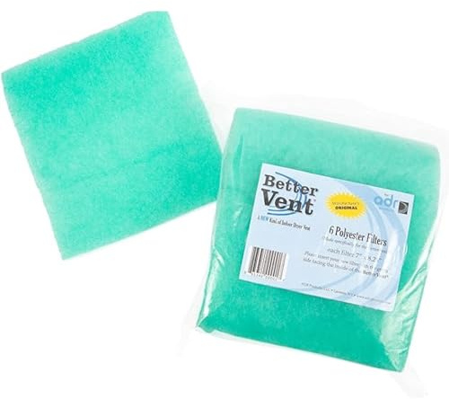 BetterVent Indoor Dryer Vent and Polyester Dryer Filter Replacements