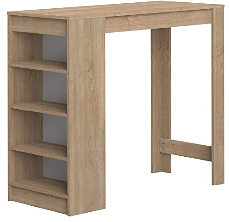 Symbiosis Aravis Tavolo da bar, rovere naturale 115x50x102,7 cm