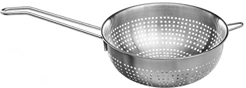 Petite passoire avec manche - D 18 cm - Inox