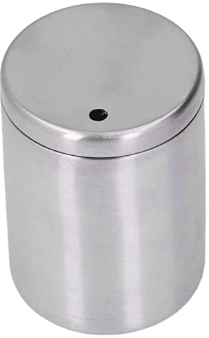 Distributeur de porte-cure-dents en acier inoxydable, contenant de cure-dents durable, étui à cure-dents porte-bâton à cocktail pour la maison(Argent)