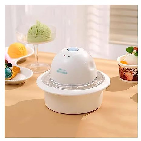 guiling-1986 Gelatiera Macchina for Gelato elettrica, Mini Macchina for Gelato for Bambini Stalla Piccola Macchina for Gelato con Cono Dolce Completamente Automatica Fatta in casa Macchina Gelato
