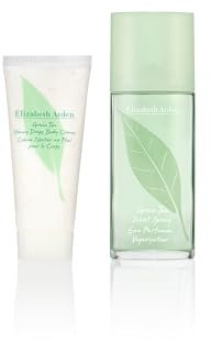 Elizabeth Arden – grönt te, presentset för kvinnor: Grön tedoft 100 ml kroppskräm honungsdroppar 100 ml, presentförpackning för kvinnor