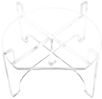 Stand for Drink Dispenser, Acrylic Sturdy Base Juice Container Holder, Beverage Dispenser Bracket Floor Removable for Counter Table