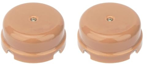 OASHISU 2x Scatola di Derivazione in Porcellana Bronzo, Ø78mm x 35mm