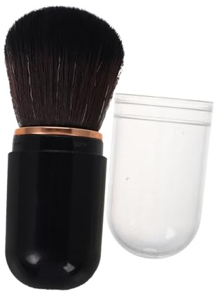 Hemobllo Pinceles de Maquillaje Retráctiles Minipinceles de Maquillaje de Viaje para Rubor Portátil para Exteriores y Uso Diario