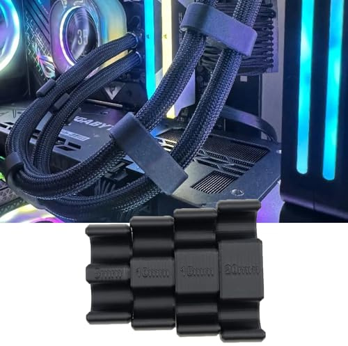4 stycken CPU-vätskekylare rörkammar rördiameter upp till 11 mm/0,43 tum för bygelradiator rör kam för CORSAIR (10 mm)