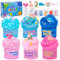 FGZU 6 Paquets Kit Slime Enfant avec Fluffy Cloud Slime, Butter Slime ＆ Clear Slime, Kit de réduction du Stress Slime avec Unicorn Axolotl Charms, Cadeaux d'anniversaire de fête pour Filles Garçons
