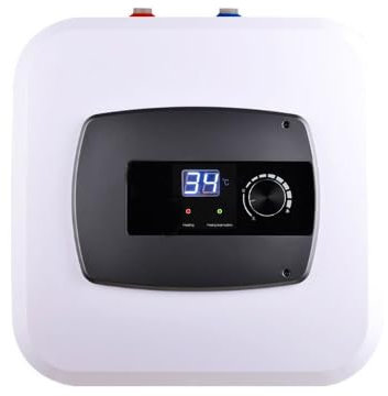 30L Elektrischer Warmwasserspeicher aus Edelstahl, druckfest, 1500W Heizstab, Untertischgerät